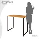 Ver imagem 4 de Escrivaninha Mesa Escritório 80cm Genova Plus