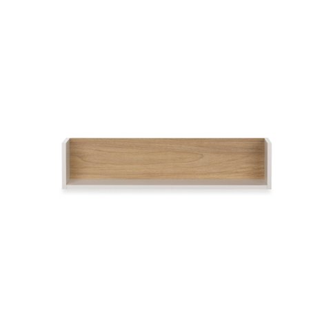 Prateleira Luna 80 Cm X 18 Cm Tauari Off White