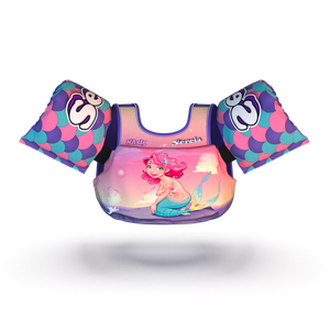 Boia Infantil com Colete Salva Vidas Sereia Nash