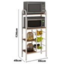 Ver imagem 3 de Fruteira 4 Prateleiras 3 Cestos Islândia