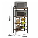 Ver imagem 3 de Fruteira 4 Prateleiras 3 Cestos Islândia