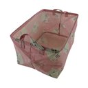 Ver imagem 2 de Kit 3 Cesto Organizador Infantil Tecido Cesta Organizadora Brinquedo Roupa Dobrável 38x26cm Cats