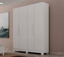 Ver imagem 1 de Guarda Roupa Solteiro c/ Pés 100% MDF Aspen - Arbo Design