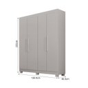 Ver imagem 2 de Guarda Roupa Solteiro c/ Pés 100% MDF Aspen - Arbo Design