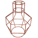 Ver imagem 1 de Cupula de Aramado Granada Cobre para Pendentes e Abajures G