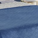Ver imagem 4 de Cobertor Avulso Queen com efeito Pele de Carneiro - Chamber Sherpa Azul Stone - Tekstil