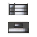 Ver imagem 3 de Gabinete de Banheiro Suspenso 110cm com Espelheira Lavinia S