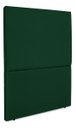 Ver imagem 2 de Cabeceira Cama Box Organica Solteiro 90cm Luna Suede C/frame Verde