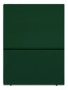 Ver imagem 3 de Cabeceira Cama Box Organica Solteiro 90cm Luna Suede C/frame Verde