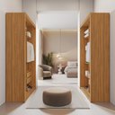 Ver imagem 5 de Closet Solteiro 2 Gavetas Amoudi Móveis