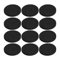 Protetor Antideslizante 3m Scotch Quadrado Preto Médio 12 Unidades - 1
