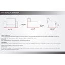 Ver imagem 4 de Poltrona Reclinável C/ Massagem P/ Sala Mh 1216 Two Way Suede Bege - Herval