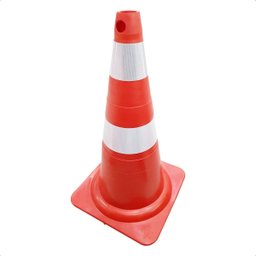Cone Flexivel - Nbr - Faixa Refletiva - Auto Adesiva 1.0:laranja - 1