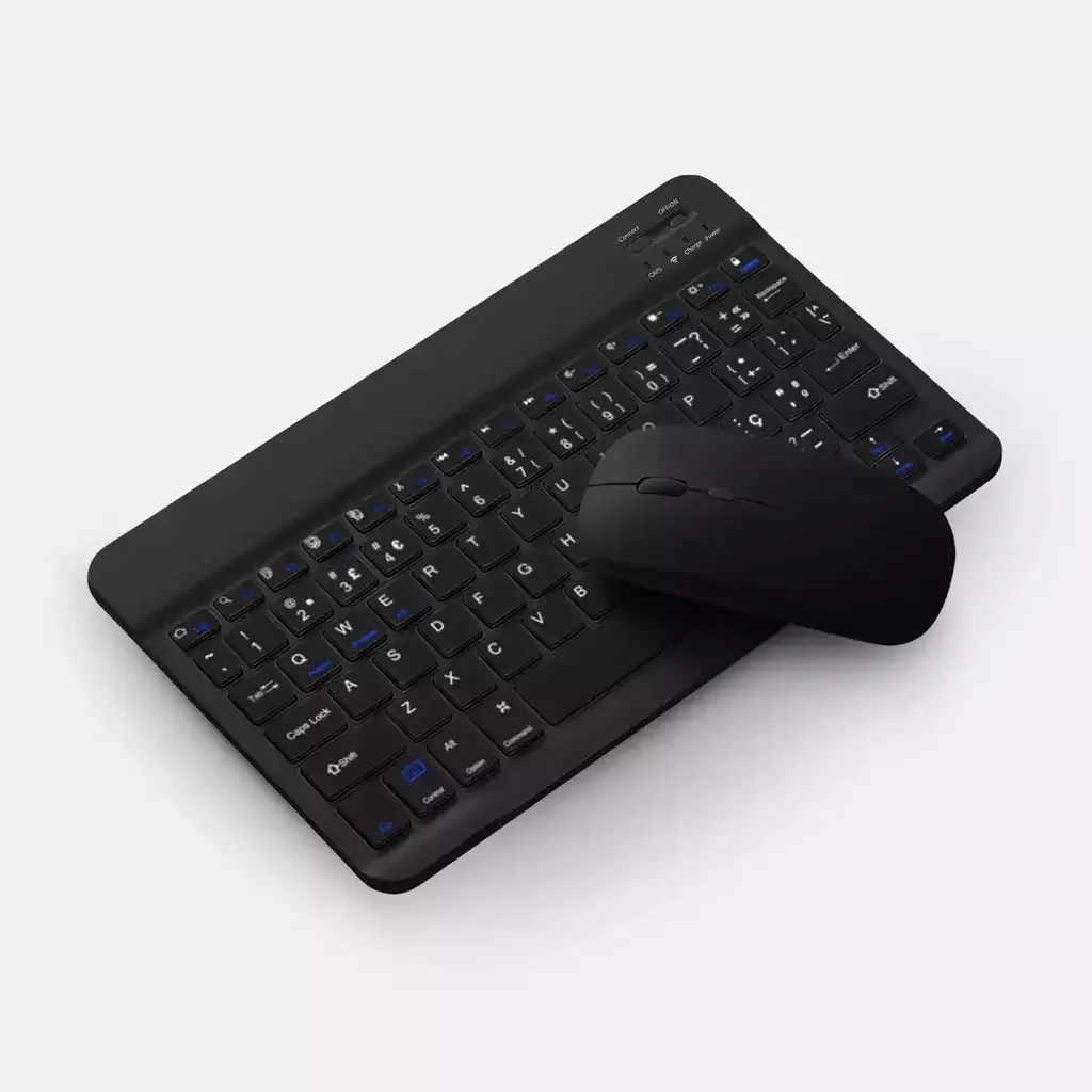 Teclado sem Fio Bluetooth Recarregável com Mouse - 1
