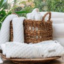 Ver imagem 3 de Echarpe Terapêutica Branca Blue Gardenia