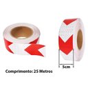 Ver imagem 4 de Faixa Refletiva Sinalizaçao 25 Metros Kit 12 Unidades Segurança Automotivo Estrada Caminhao Transito