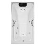 Banheira Retangular Toronto Completa com Hidro - 220v - 1