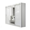 Guarda-Roupa Casal com Espelho 3 Portas 4 Gavetas 185,5cm Viena Yescasa - 2