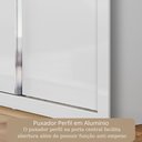 Ver imagem 6 de Guarda-Roupa Casal com Espelho 3 Portas 4 Gavetas 185,5cm Viena Yescasa Branco