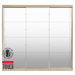 Guarda Roupa Casal 3 Portas com Espelho e 2 Gavetas 100% MDF London Yescasa - 12 Guarda Roupa Casal 3 Portas com Espelho e 2 Gavetas 100% MDF London Yescasa - 12