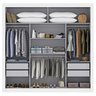 Guarda-Roupa Casal 3 Portas 4 Gavetas 185,5cm Viena Yescasa - 7