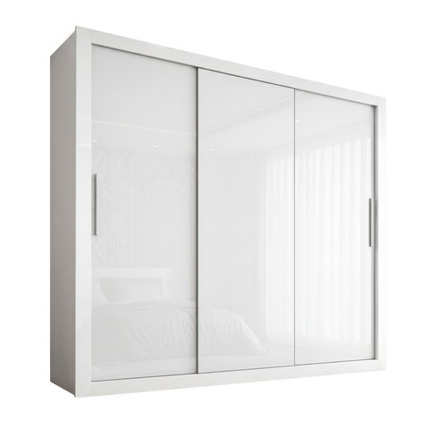 Guarda-Roupa Casal 3 Portas 4 Gavetas 185,5cm Viena Yescasa