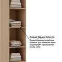 Ver mais imagens de Guarda-Roupa Modulado 1 Porta 40cm Essenza Luciane Móveis