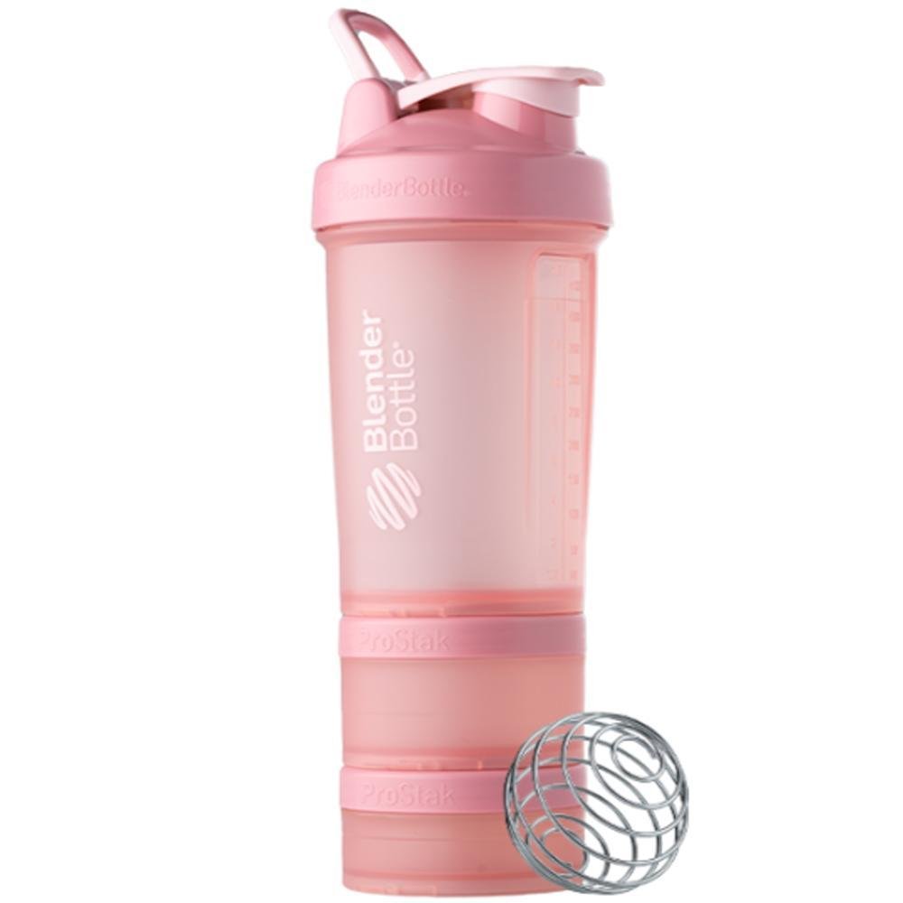 Coqueteleira Blender Bottle Prostak 650ml - Pink Rose - 1