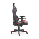 Ver imagem 3 de Cadeira Gamer Pctop Spider Vermelha X-2577 Preto com Vermelho