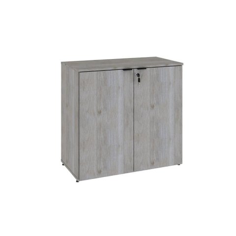 Armário Baixo com 02 Portas 75x80x42cm Wlab80 Snow Preto