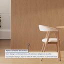 Ver imagem 6 de Kit 4 Placas de Painel Ripado Toronto 250cm x 58cm x 3,3mm (Rende 5,8m²) Ecorevest Marrom/Itapuã