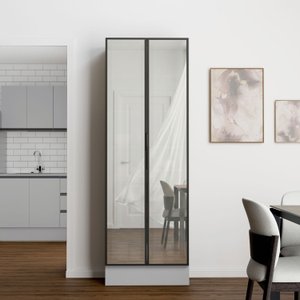 Cristaleira 2 Portas Reflecta 70cm Nara CabeCasa MadeiraOriginals