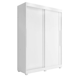 Guarda-roupa 2 Portas 3 Gavetas Assis Branco - Lanza - 2