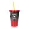 Copo Canudo Infantil Mickey Rosto 450ml Disney - 3