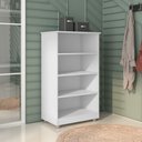 Ver imagem 3 de Kit 2 Armários Organizador Multiuso Rosana 2 Portas Branco - Desk Design