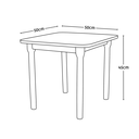 Ver imagem 4 de Conjunto Infantil com 4 Cadeiras Miami Jm Móveis