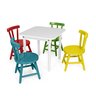 Conjunto Infantil com 4 Cadeiras Miami Jm Móveis - 3
