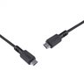 CABO PARA CELULAR USB TIPO C 2.0 PARA USB TIPO C / TYPE C 2 METROS PRETO - PUCP-02 - 5