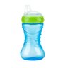 Copo de Transição Infantil Bebe +6 Meses Bico de Silicone 300ml Com Tampa Menino Menina Nuby Copo De - 1