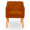 Ver imagem 1 de Poltrona Cadeira para Sala Confortável Moderna e Reforçada Mila Suede