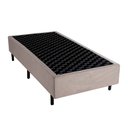 Ver imagem 1 de Cama para Box Solteiro Barcelona Bege 88x188 Apolospuma