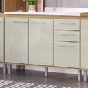 Ver imagem 1 de Balcão de Pia 3 Portas 2 Gavetas Gaia 