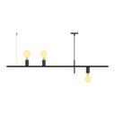 Ver imagem 2 de Lustre Pendente Taschibra Conde E27 Bivolt Preto 02110294-18