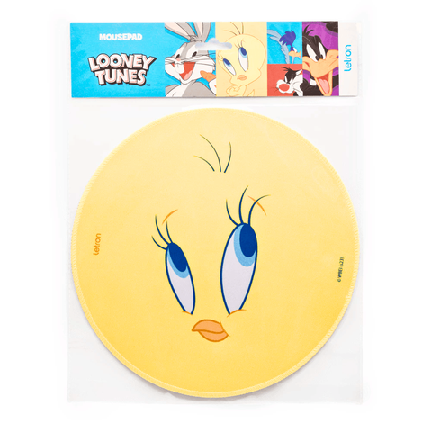 Mouse Pad Looney Tunes Piu Piu Redondo 23cm Letron