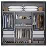 Guarda-Roupa Casal com Espelho 3 Portas 4 Gavetas 185,5cm Viena Yescasa - 7