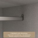 Ver mais imagens de Guarda-Roupa Casal com Espelho 3 Portas 4 Gavetas 185,5cm Viena Yescasa