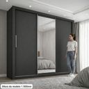 Ver imagem 5 de Guarda-Roupa Casal com Espelho 3 Portas 4 Gavetas 185,5cm Viena Yescasa