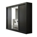 Ver imagem 2 de Guarda-Roupa Casal com Espelho 3 Portas 4 Gavetas 185,5cm Viena Yescasa