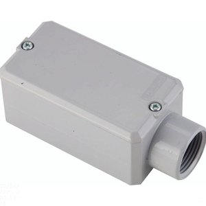 Condulete Fixo 3/4" Tipo "e" - com Tampa / Rosca Bsp / com Pintura Eletrostática a Pó Tramontina