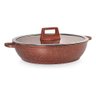 Caçarola Baixa 28cm Antiaderent Cobre Graniflon Moda do Chef - 14